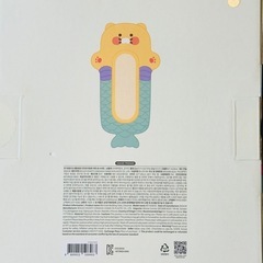 カカオフレンズ　チュンシク　マーメイド　ベディング　チューブ　韓国　ソウル　浮き輪　未使用　サマー　プールの画像