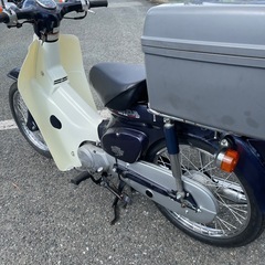 🔸ホンダ　スーパーカブ50 キャブ・丸目3速・セル無　普通に乗れる　後タイヤ等新品！　福岡市　鉄カブ　AA01　の画像