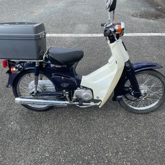🔸ホンダ　スーパーカブ50 キャブ・丸目3速・セル無　普通に乗れる　後タイヤ等新品！　福岡市　鉄カブ　AA01　の画像
