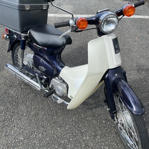 お譲り先決定！　?ホンダ　スーパーカブ50 キャブ・丸目3速・セル無　普通に乗れる　後タイヤ等新品！　福岡市　鉄カブ　AA01