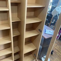 リサイクルショップどりーむ鹿大前店　No2305 本棚　書棚　スライド棚　大型の画像