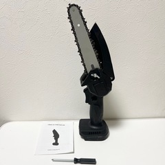 【高効率＆軽量1.8kg】充電式チェーンソー ブラシレスモーター...