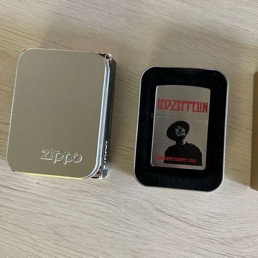 2002年 LED ZEPPELIN ＆ 1982年 ウッド zippo