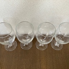 🉐【未使用】ゴブレットグラス4個セットの画像