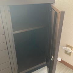 BISLEY ビスレー　キャビネット　ブラウン色の画像