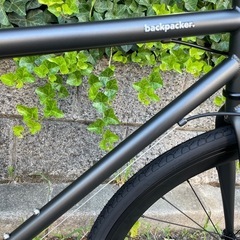 🔶新車🔶　back packer　クロスバイク　エントリーモデル　外装7段変速　160㎝～175㎝　13.4キロ　ウェルビーサイクル　点検調整永久無料✨　西宮市　自転車の画像