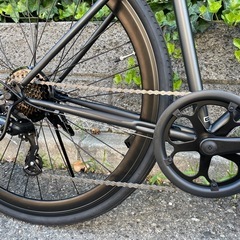🔶新車🔶　back packer　クロスバイク　エントリーモデル　外装7段変速　160㎝～175㎝　13.4キロ　ウェルビーサイクル　点検調整永久無料✨　西宮市　自転車の画像
