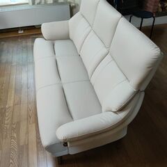 3人掛けソファ　NITORI　ニトリ　N-SHIELD KOTEI3　合成皮革の画像