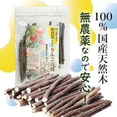 無農薬　りんごの枝　小動物の画像
