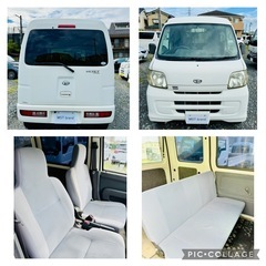 H23年  4AT パワーウィンドウ キーレス ETC ハイゼット 車検2年 Bカメラ ドラレコの画像