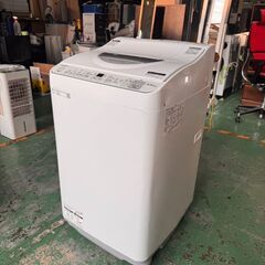 大阪❗️♻️エコマックス♻️配送も可🙌⭕️「S1055」⭐️SHARP⭐️電気洗濯乾燥機 ES-TX6G-S 2023年製の画像