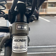 連休限定お値下げアースカラー美品自転車の画像