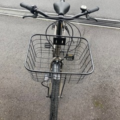 連休限定お値下げアースカラー美品自転車の画像
