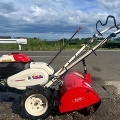 ヤンマー　管理機  耕運機 正転逆転　畝立て MRT65EX 6馬力 家庭菜園 耕うん幅約500mm 抵抗棒 ポチ　宮崎の画像