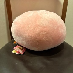 星のカービィ カービィのグルメフェス　まんまるカービィBIGぬいぐるみ　タグ付き
の画像