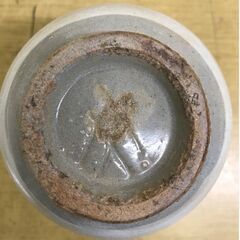 近代 三島鉄絵 唐草文小瓶 共箱の画像