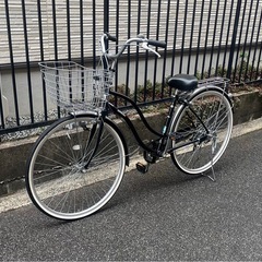 新車から使用少なめ　27インチ　自転車　ママチャリの画像