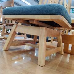 【愛品倶楽部柏店】松田家具 ベンチダイニング3点セット 白王 回転式チェアの画像