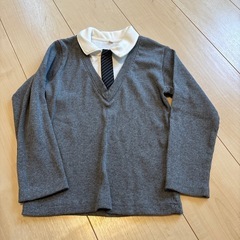 新品未使用品、110cm、男の子、フォーマル、スーツ風の画像