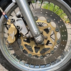 SR500 FCR41キャブ　ヨシムラマフラー　ブレンボ４ポット　オイルクーラーの画像