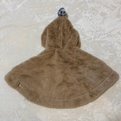 apres les cours アプレレクール おくるみ もこもこマントの画像