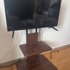 【ニトリ】壁寄せテレビ台 ハイタイプ【SWAT】の画像