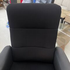 店頭引き渡し 中古 パーソナルチェア １人掛けソファ オットマン付き イス  メッシュの画像