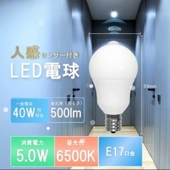40形センサー型電球新品の画像