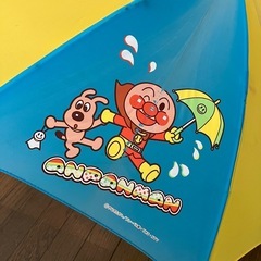 アンパンマン傘☂️幼児用の画像