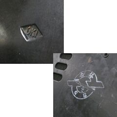昭和レトロ ジャンク 黒電話 手回し ダイヤル OKI 三つ葉 電話用ローゼット 電話線付属 インテリア コレクション 札幌市 清田区 平岡の画像