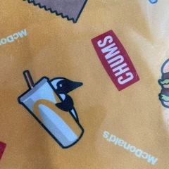 CHUMS マックコラボ　クリーナークロスの画像