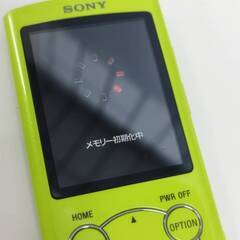 【現状品】SONY ウォークマン NW-S765 16GB/グリーンの画像