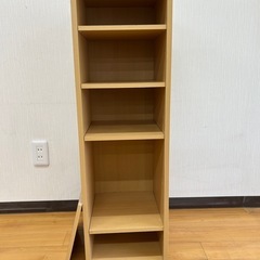 【0円】細長いカラーボックス 下駄箱として使用／引き取り限定）の画像