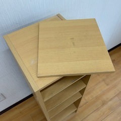 【0円】細長いカラーボックス 下駄箱として使用／引き取り限定）の画像
