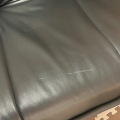 【値下げ】3人がけリクライニングソファベッドの画像