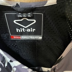 バイク用エアバッグヒットエアーの画像