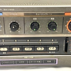 大12 PIONEER パイオニア STEREO MIXING AMPLIFIER SA-V20Ⅱステレオミキシングアンプ カラオケアンプ ミキシングアンプの画像