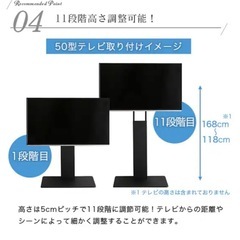 【ニトリ】壁寄せテレビ台 ハイタイプ【SWAT】の画像