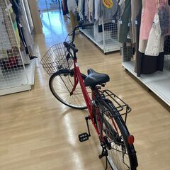 【リユースのサカイ野々市店】 ON14 自転車 赤 26インチ ※クリーニング済みの画像