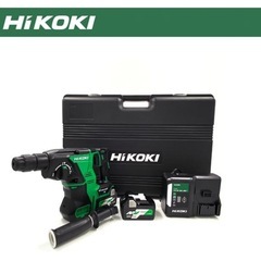 0455 新品 未開封 HiKOKI ハイコーキ 36V 28mm コードレスロータリハンマドリル DH36DPA(2XP)の画像