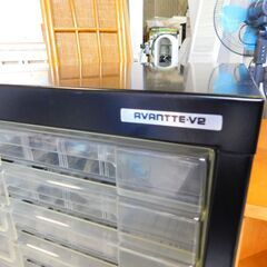 【JM667】 ナカバヤシ AVANTTE-V2 アバンテV2 フロアケース A4 浅8深5段 合計13段 書類収納ケース レターケース オフィス収納 書類ケース キャビネットの画像