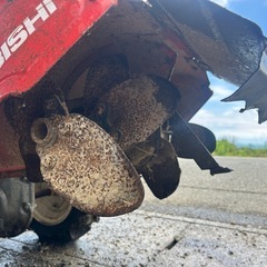 三菱　管理機 耕運機 正転逆転　畝立て 6馬力 家庭菜園 MMR66　耕うん幅約500mm デフロック　抵抗棒 宮崎 簡易始動動画ありの画像