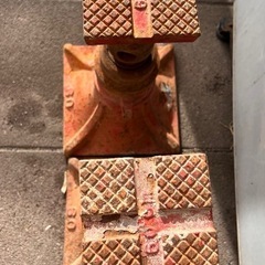 ２個セット　建築ジャッキ 建築用ジャッキ 手動 大工道具 リフォーム 職人用 プロ用 60 大型ジャッキ ネジ式 建設の画像