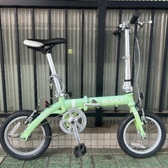 RENAULT(ルノー)折りたたみ自転車　中古 RENAULT - Renault LIGHT8 14インチ折りたたみ自転車(中古)の