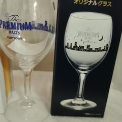 サントリープレミアムモルツビールグラス、ワイングラスの画像