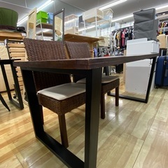 ニトリ　ダイニング3点セット【リサイクルフカツ岡崎倉庫店】250714NA-29の画像