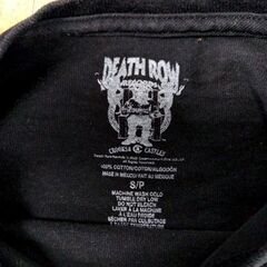 DEATH ROW RECORDS プリントTシャツ ブラック サイズ：S 半袖 バンドT バンT ヴィンテージ ロックT ヒップホップ 札幌市 中央区 南12条の画像