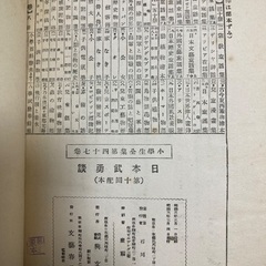 【初版】戦前古書　小學生全集　第47巻　上級用　日本武勇談　文藝春秋・興文社発行　日本史　歴史　武士　武将　戦国武将の画像