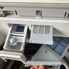 シャープ洗濯乾燥機8/4.5 ES-TX8EKS 2021年製　の画像