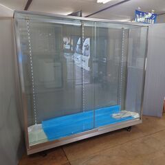【引き取り限定中古品】ガラスショーケース スライドガラス扉 幅1...
